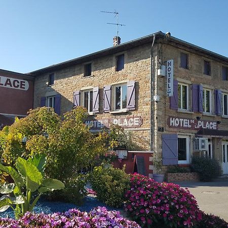 Hotel De La Place Loyettes Exterior foto