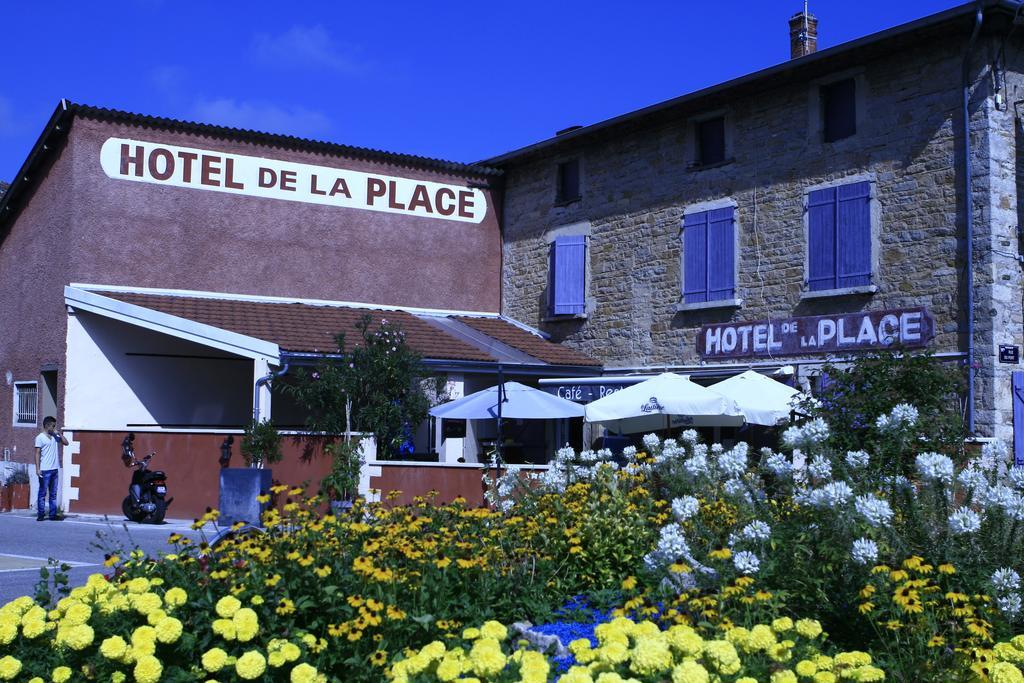 Hotel De La Place Loyettes Exterior foto